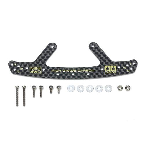 タミヤ HG カーボンフロントバンパープレート (1.5mm)