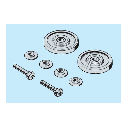 タミヤ 13mmオールアルミベアリングローラー