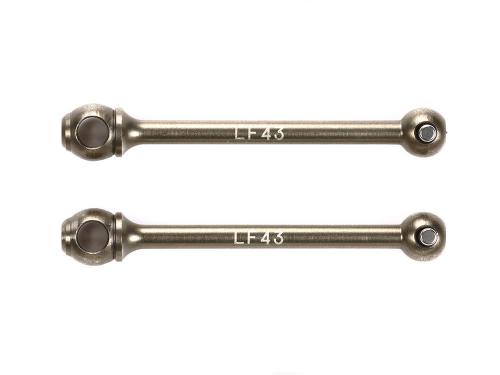 タミヤ LFダブルカルダン用ドライブシャフト (43サイズ、2本)