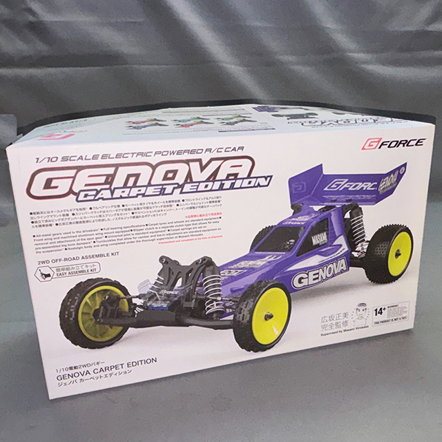 ジーフォース GK201 1/10 GENOVA 2WD Buggy kit Carpet Edition
