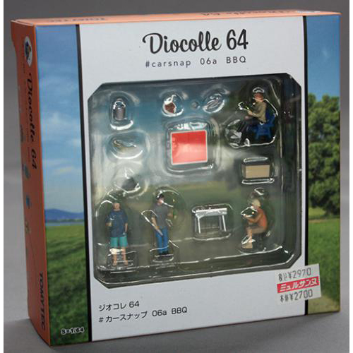 トミーテック 1/64 ジオコレ64 #カースナップ06a BBQ