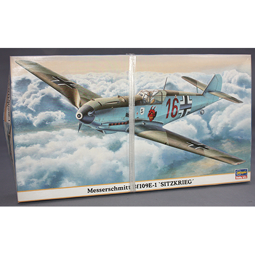 ハセガワ 1/48 メッサーシュミット Bf 109E-1 「ジッツクリーク」