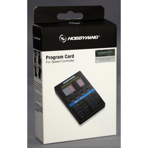 HOBBYWING ESCプログラムカード PG-CARD General