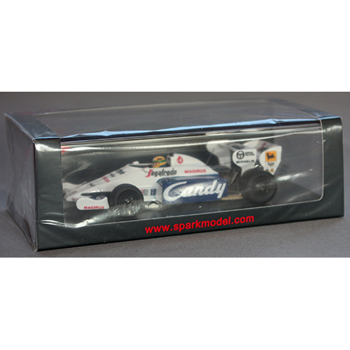 スパークモデル 1/43 Toleman TG184 No.19 2nd Monaco GP 1984 Ayrton Senna
