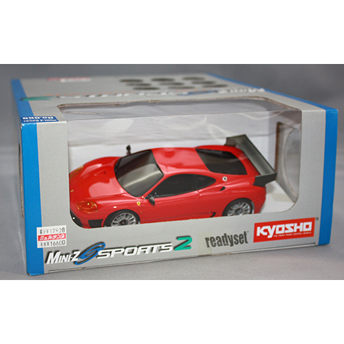 京商 ミニッツレーサースポーツ2 MR-03シリーズ Ferrari 360 GTC レッドバージョン レディセット