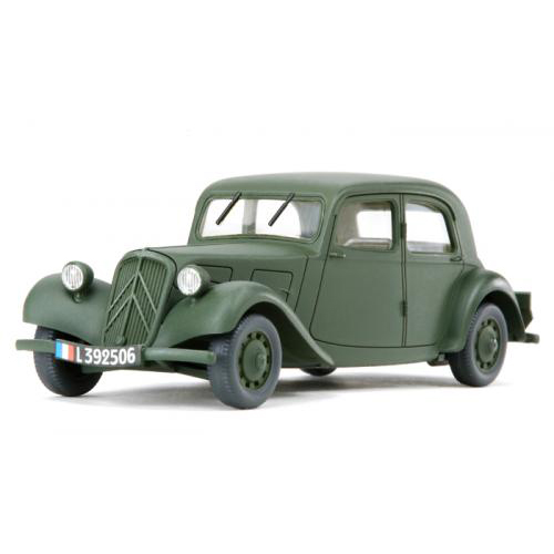 タミヤ 1/48 シトロエン 11CV スタッフカー フランス軍 (完成品)