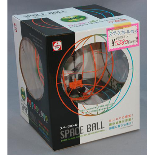 KYOSHO EGG　3 chジャイロセンサー搭載 IRヘリコプター スペースボール　オレンジ