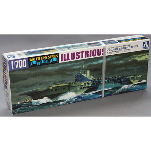 アオシマ 1/700 英国海軍空母 イラストリアス