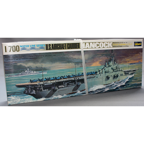ハセガワ 1/700 アメリカ海軍航空母艦 ハンコック