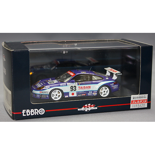 EBBRO 1/43 Taisan Porsche 911 GT3 RS Le Mans 2006