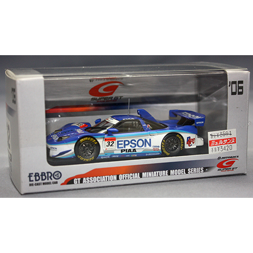 EBBRO 1/43 SUPER GT 500 EPSON NSX