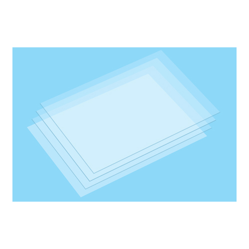 タミヤ  ちぢむ透明プラバンB6サイズ(4枚)