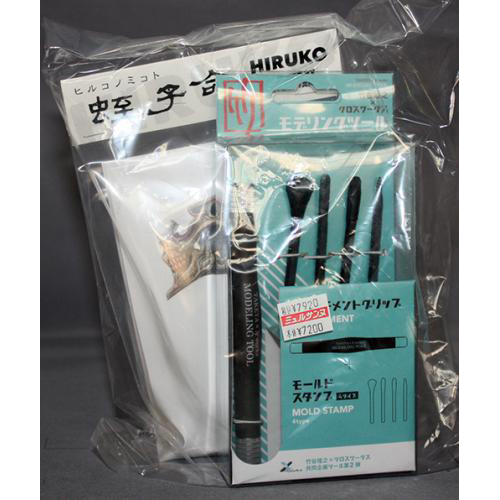 クロスワークス 「アタッチメントグリップ」+「モールドスタンプ4種」+「HIRUKOキット」