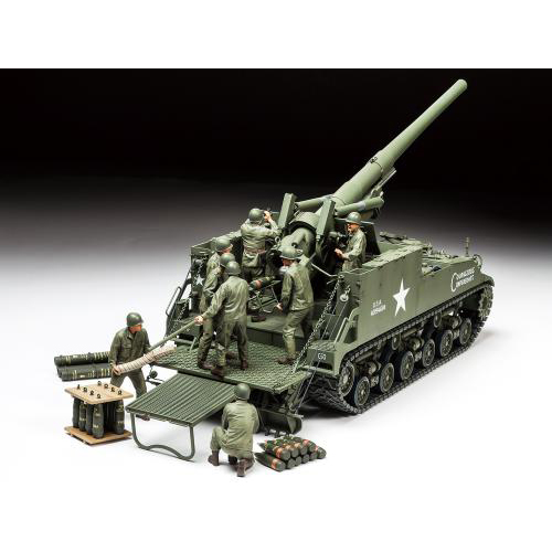 タミヤ 1/35 ミリタリーミニチュアシリーズ No.351   アメリカ155mm自走砲 M40 ビッグショット