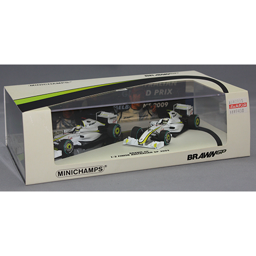 ミニチャンプス 1/43 ブラウンGP 1-2フィニッシュ オーストラリアGP 2009