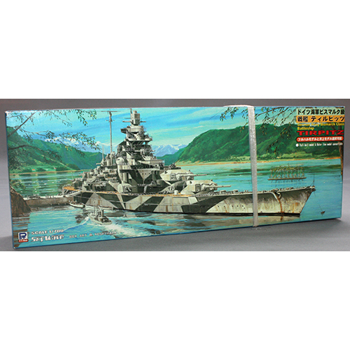 ピットロード 1/700 WW II ドイツ海軍ビスマルク級戦艦ティルピッツ