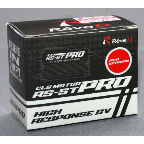 Reve D RS-STPR ドリフト用 デジタルサーボ RS-ST PRO(レッド)