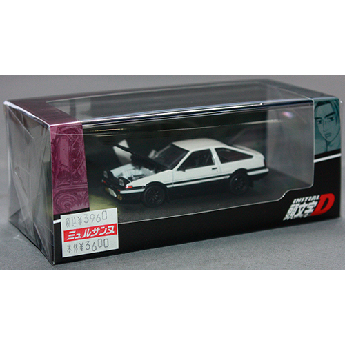 ホビージャパン 1/64 Toyota SPRINTER TRUENO (AE86) FINAL VERSION / 頭文字D エンジン搭載モデル VS 乾 信司