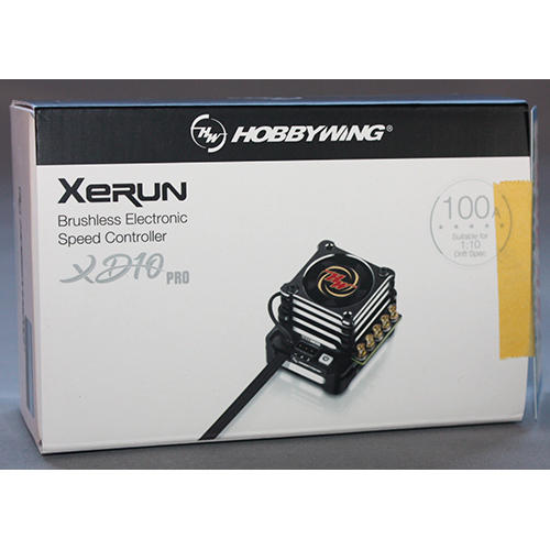HOBBYWING XeRUN XD10 PRO ブラック